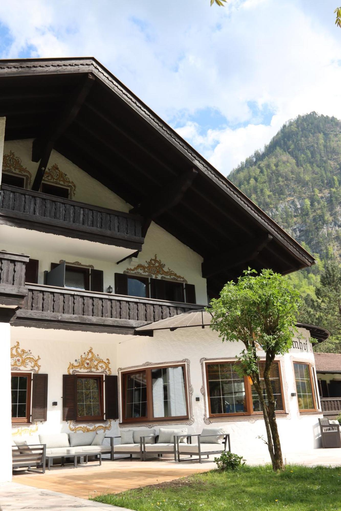 Pension Almhof Baumgarten 巴特莱辛哈尔 外观 照片